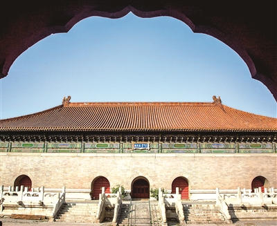 皇史宬，是中国明清两代的皇家档案馆。明朝嘉靖年间，抄写好的《永乐大典》就在此收藏。（资料图片）